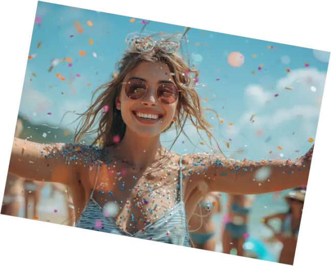 Festival girl Image
